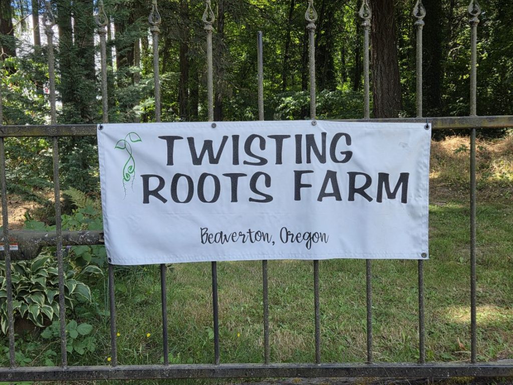 Twisting Roots Farm Entrance 